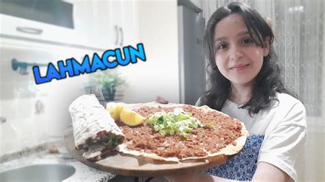 Sadece 10 Dakİkada Lahmacun Yaptim Lahmacun Yapımı Youtube