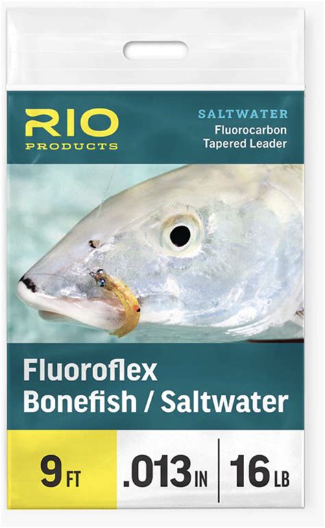 Rio Fluoroflex Bonefish Saltwater Leader Golden Fly Shop