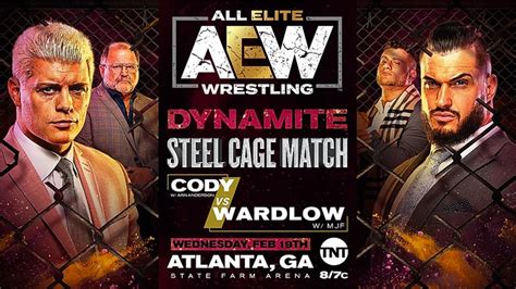 Steel Cage Match Acontecerá Hoje No Aew Dynamite Wrestling Pt