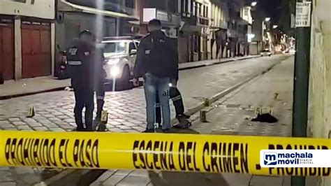 Dos Personas Fueron Baleadas En El Centro Hist Rico De Cuenca Machala