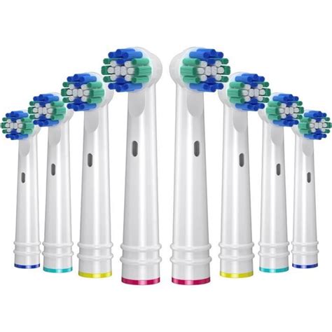 Tête De Brosse De Remplacement Pour Oral B 8 Paquets De Têtes De