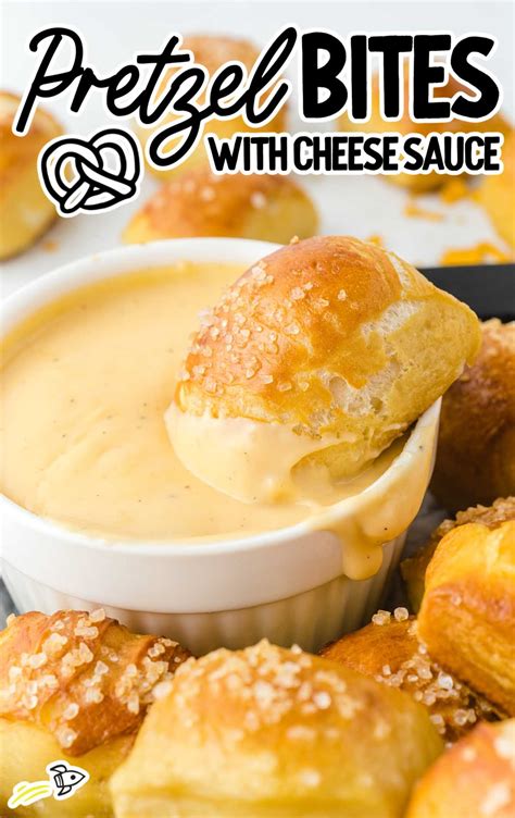 Pretzel Bites With Cheese Dip Spaceships And Laser Beams