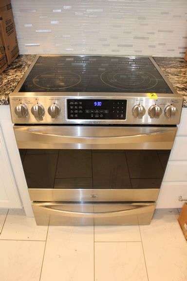 Kenmore Elite Self Clean Electric Dual True Convection Range Barr Realty And Auction Company Inc