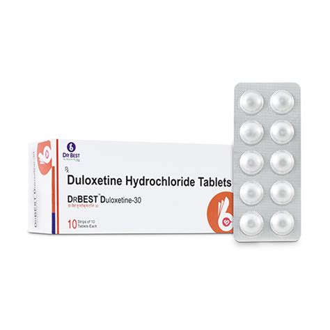 Drbest Duloxetine 30 Tablets Dr Best Pharmaceutical Pvt Ltd