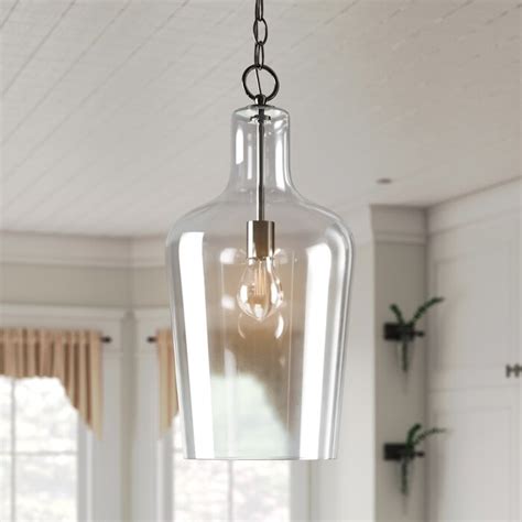 Birch Lane Dori 1 Light Single Pendant Reviews Wayfair