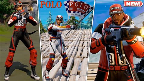 Fortnite X Polo Ralph Lauren Skins Gameplay Victory Colors Free