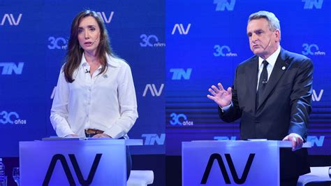 Rossi Y Villarruel Cara A Cara En El Debate Previo Al Balotaje