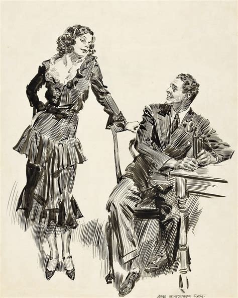 James Montgomery Flagg Original Illustration Artwork For Sale