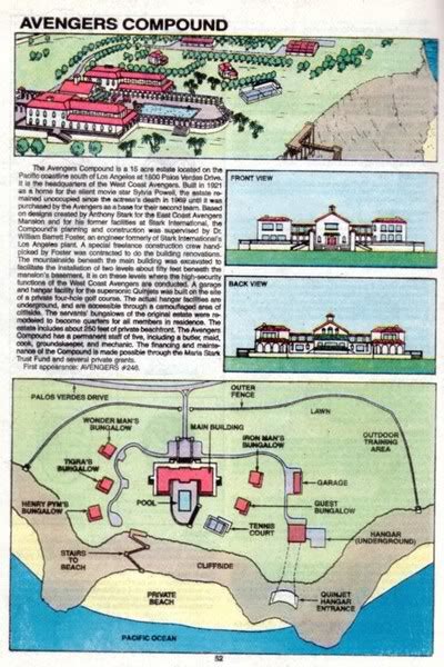 Image Avengers Compound From Official Handbook Of The Marvel Universe