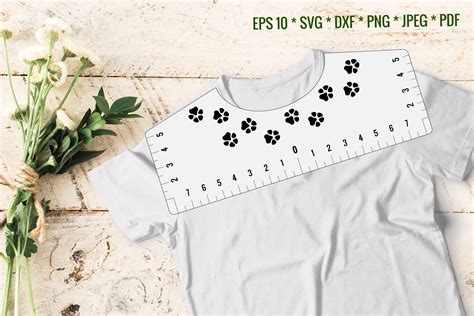 Tshirt Ruler T Shirt Ruler Svg 1029905 Cut Files Design Bundles