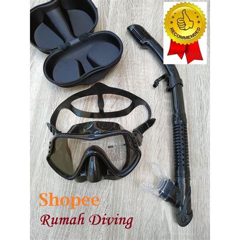 Jual Alat Snorkeling Masker Kacamata Selam Snorkling Diving Glasses