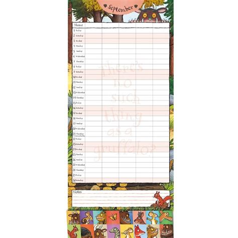 2023 Gruffalo Family Wall Calendar | Waterstones