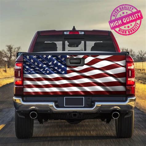 Chevy Truck Flags Decals