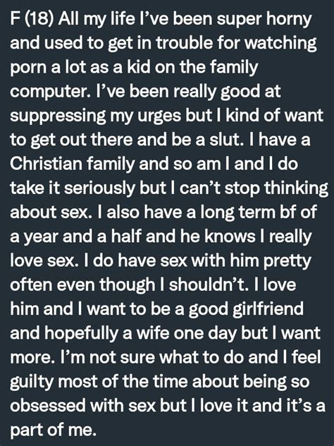 PervConfession On Twitter She Cant Stop Being Horny