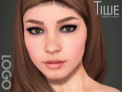 Second Life Marketplace Logo Bento Mesh Head Tillie Bundle