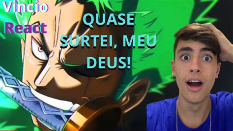 REAGINDO Rap Do Zoro One Piece O MAIOR ESPADACHIM DO MUNDO NERD