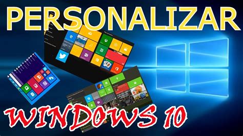 Windows Cmo Personalizar Tu Men De Inicio Con