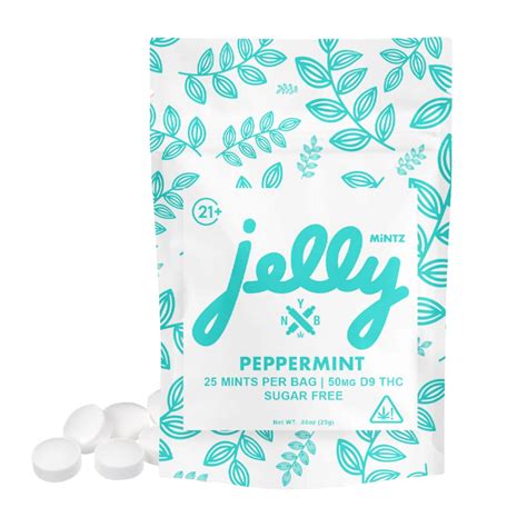 Thc Peppermints • 50mg Thc • 25 Mints • 2mgmint The Human Condition Shop