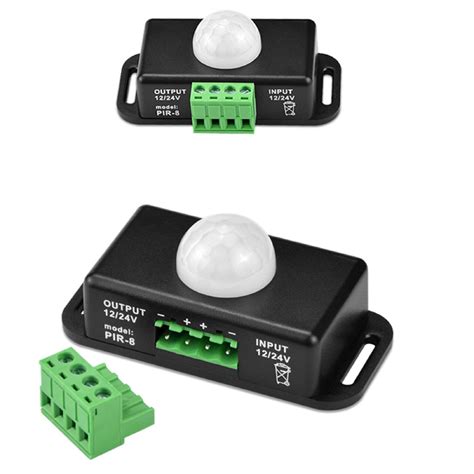 Body Infrared Pir Motion Sensor Switch For Led Light Strip Automatic Dc 12v 24v Ebay