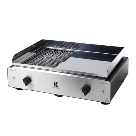 Duo K Elec Barbecue Clectique Krampouz Plancha Lectrique Krampouz