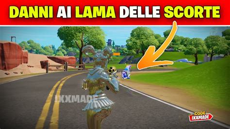 Infliggi Danni Ai Lama Delle Scorte Fortnite Settimana Incarico