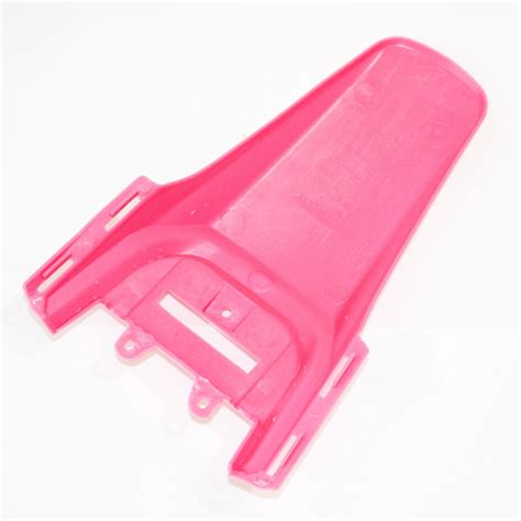 Pink Plastic Rear Tail Mud Guard Fender CRF50 Style PIT PRO Trail Dirt