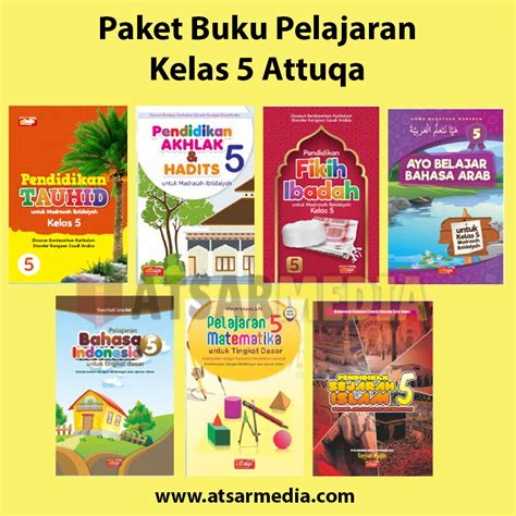 Jual Paket Buku Pelajaran Kelas Attuqa Untuk Sd Mi Shopee Indonesia