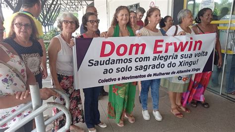 Banda Municipal Recepciona Dom Erwin Em Seu Retorno A Altamira