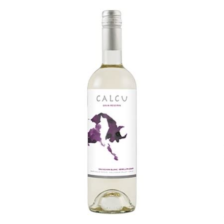 Vinho Calcu Gran Reserva Sauvignon Blanc Ml Na Bebida Online