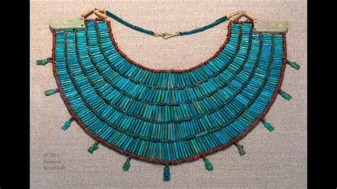 Bijoux Collier De L Egypte Ancienne Youtube