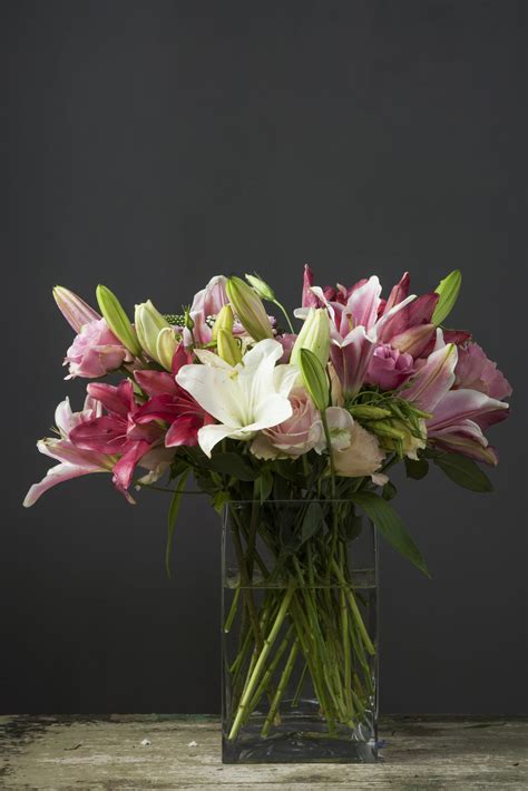 Mixed Pastel Flowers in Vase | Exquisite Vase | from: R580