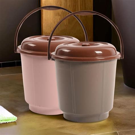 Kuber Industries Pack Of Bucket Liter Bucket For Bathroom