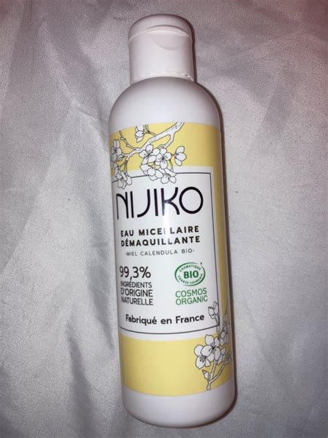 Nijiko Eau Micellaire Bio Pour Peau Sensible Miel Et Calendula Ml