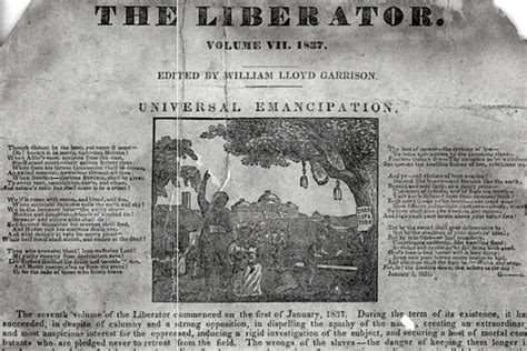 Considering History William Lloyd Garrison — An Activist Ahead Of His