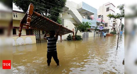 Floods In Andhra Flood Alert In Godavari Krishna Basins India News