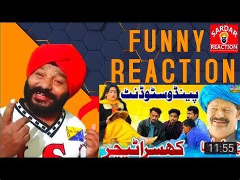 Sardar Reaction Video L Ch Tefa Funny Video L New Saraiki Comedy