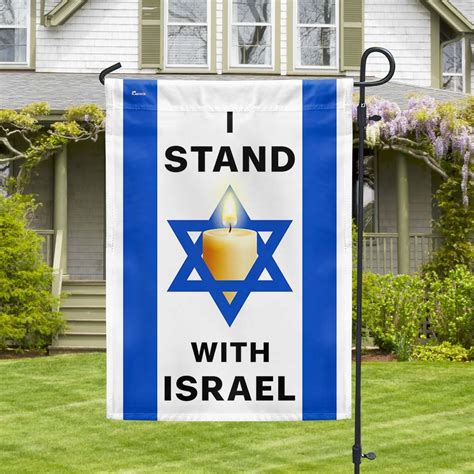 Jewish Flag I Stand With Israel Pray for Israel Flag MLN1983F - Flagwix