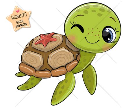 clip art turtle 3