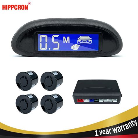 Hippcron Sensor De Aparcamiento Para Coche Monitor LED Inverso Autom