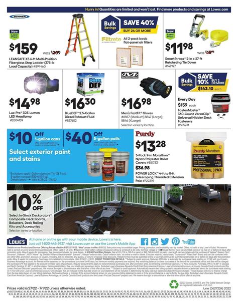 Lowe S Pro Ad Weekly Ads Deals From June 27 Page 2