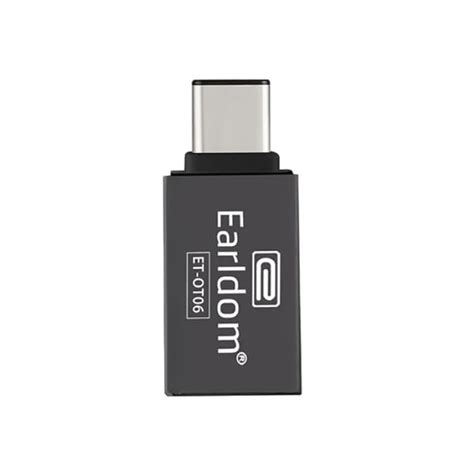 Earldom Et Ot Usb To Usb C Otg Adapter Black Technology Valley