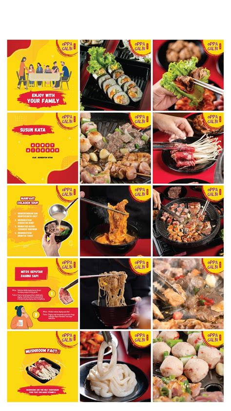 Ig Feed Colage Desain Makanan Poster Makanan Catering