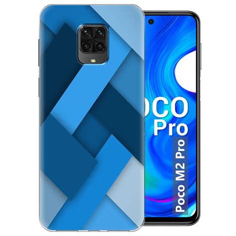 Fashionury Silicone Soft Designer Printed Back Cover For Poco M Pro