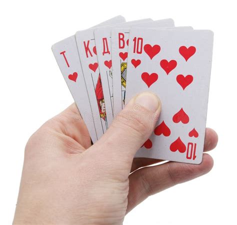 Hand Holding Playing Cards