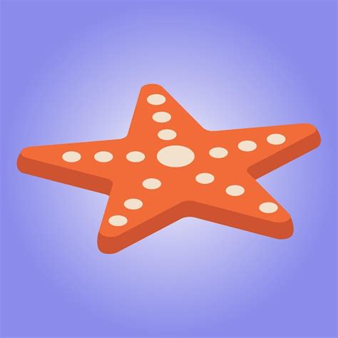 Premium Vector Starfish Vector