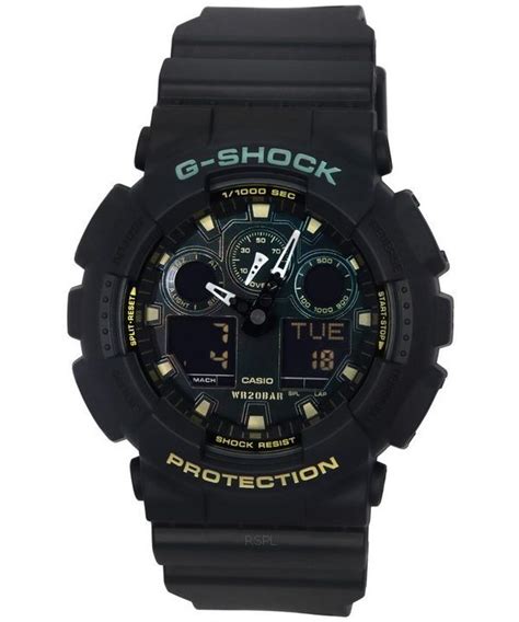 Casio G Shock Analog Digital Resin Strap Multicolor Dial Quartz Ga