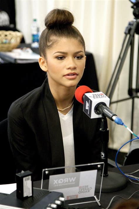 ZENDAYA COLEMAN at 2014 American Music Awards Radio Row in Los Angeles ...