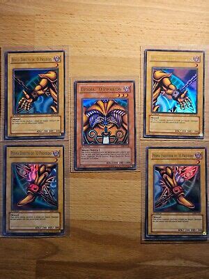 Exodia The Forbidden One Full Set Yugioh Lob Portuguese Ultra Rare St