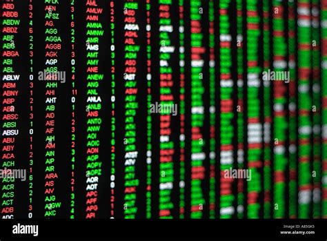 Stock Market Screen Hi Res Stock Photography And Images Alamy