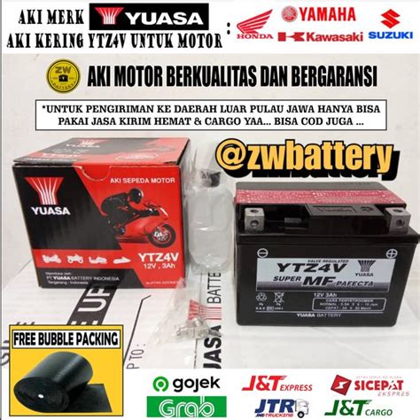 Jual Aki Motor Honda Beat Scoopy Vario Yuasa Ytz V Ah Di Lapak